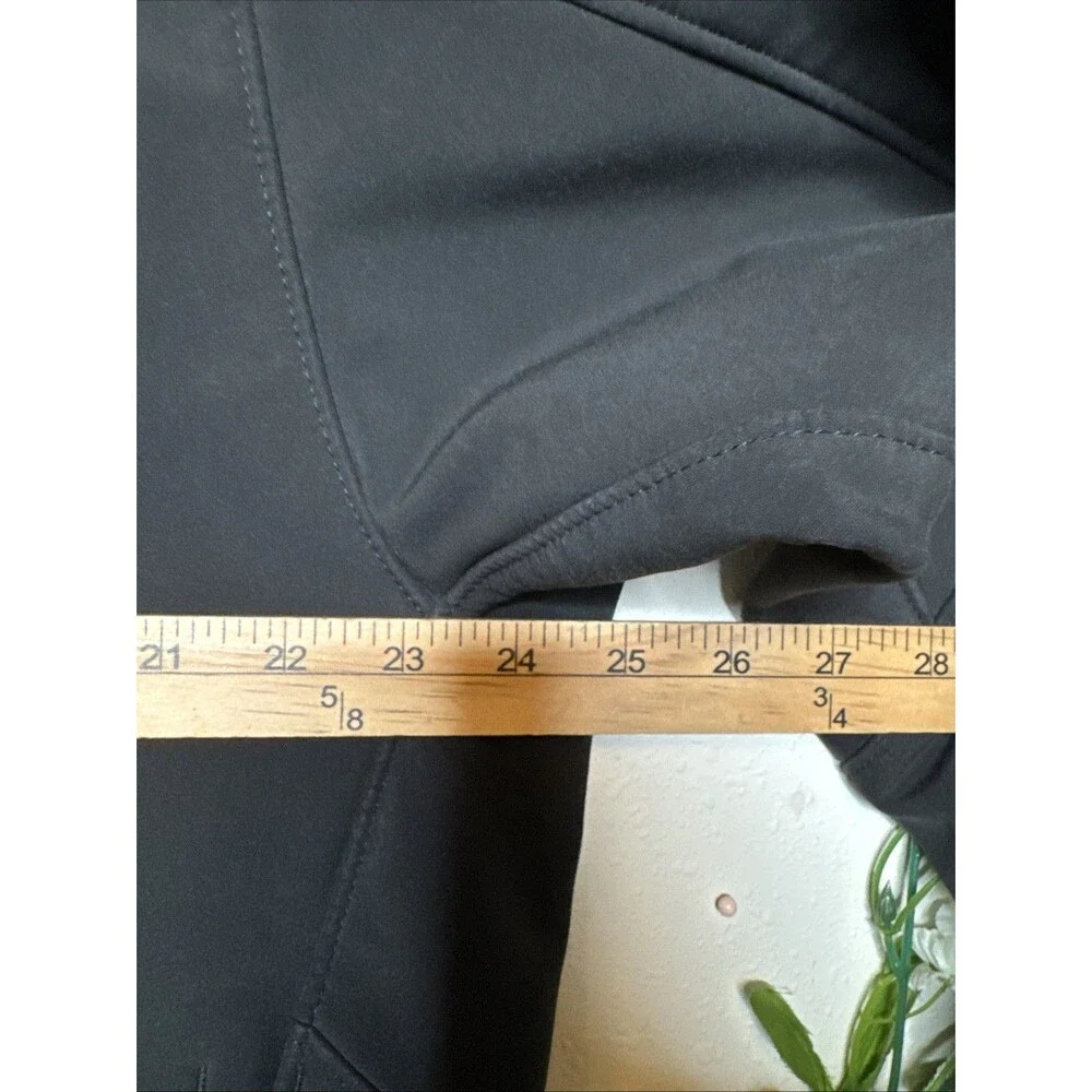 The North Face Mens Sz L Apex Bionic Softshell Black Jacket Vintage